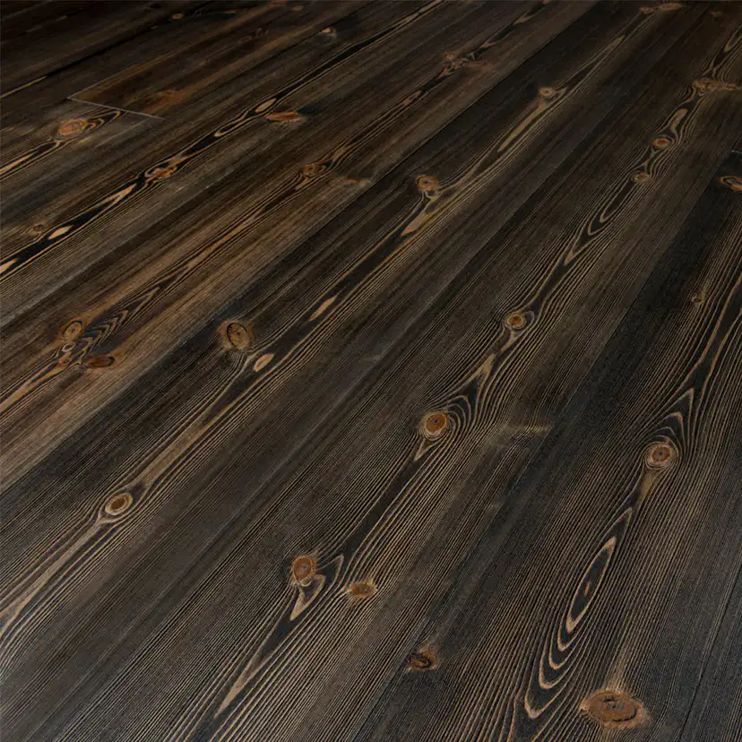 Massivt Trägolv DalaFloda HardPine Onyx