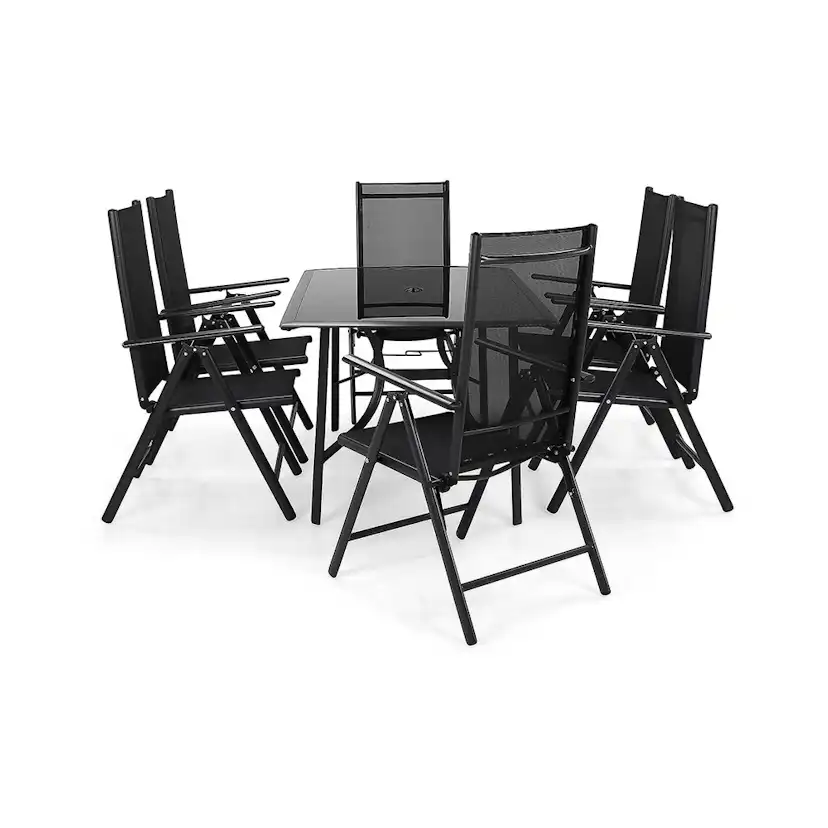 Matgrupp Utomhus Comfort Garden Primavera 150x90 med 6 PositionsTrädgårdsstolar