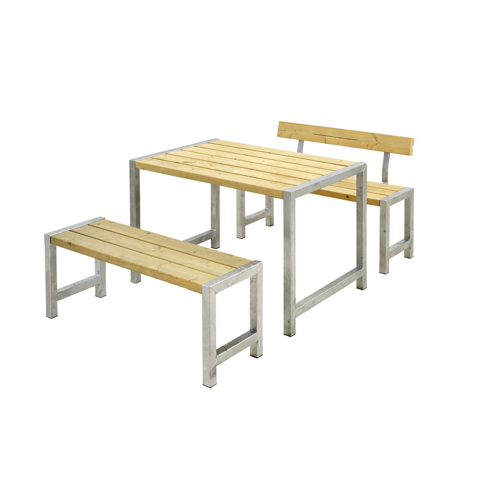 Matgrupp Utomhus PLUS Café med 1 st Ryggstöd