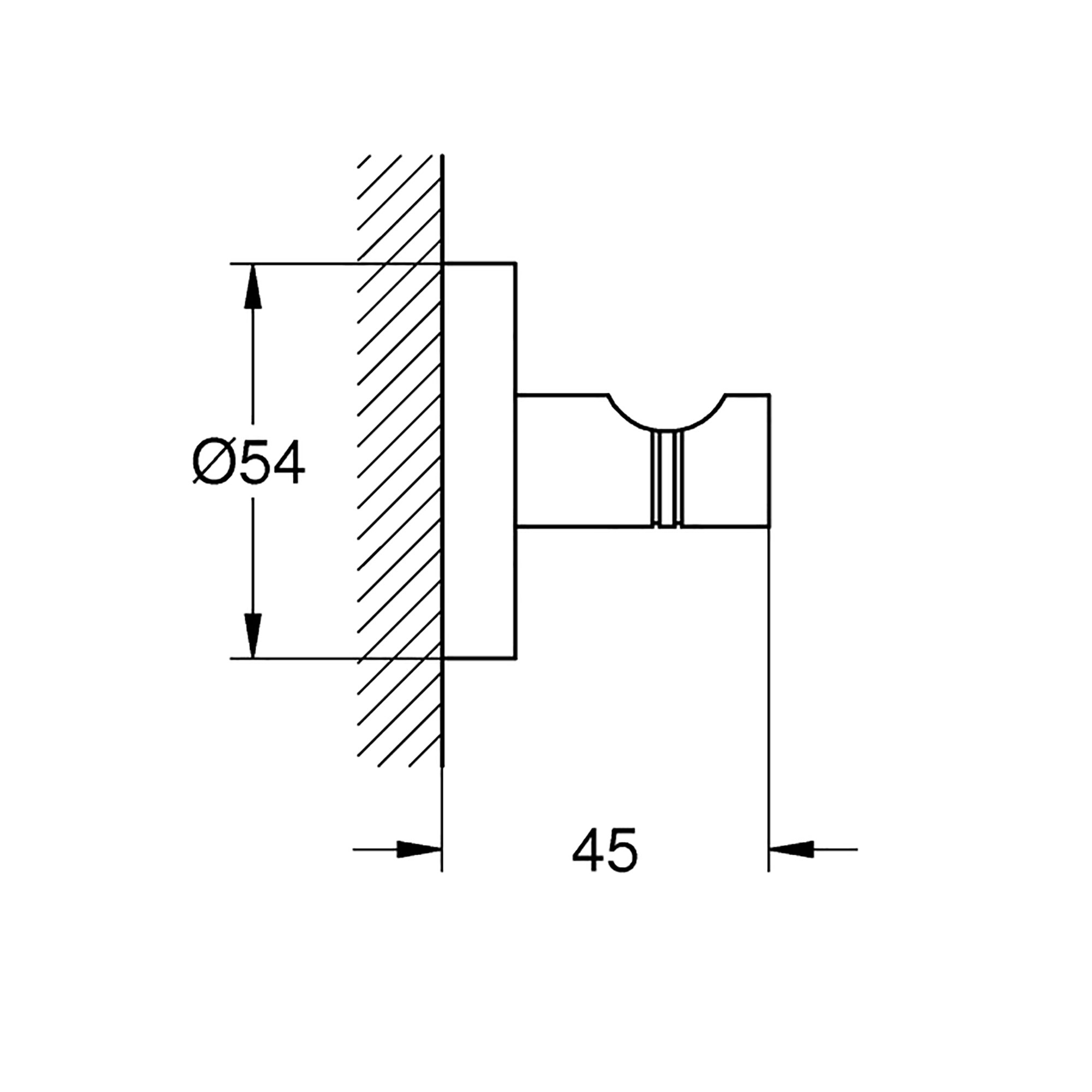 Handdukskrok Grohe Essentials