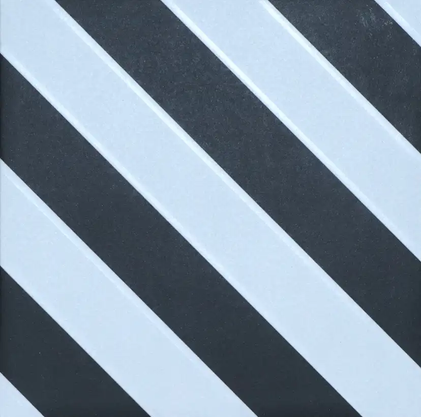 Klinker Tenfors Lines Black 20x20 cm