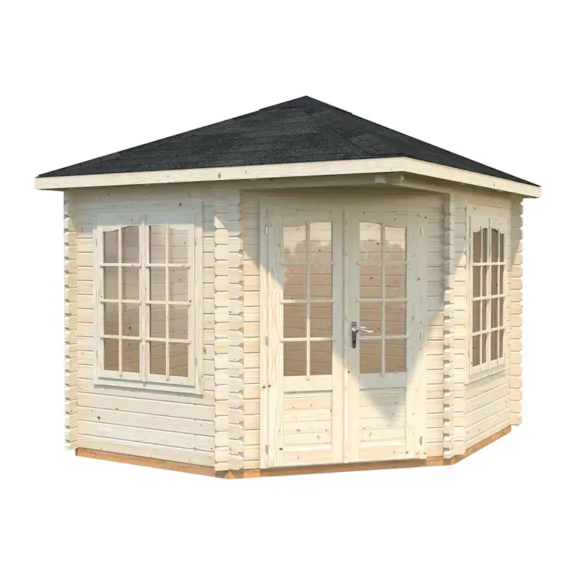 Lusthus Palmako Melanie Väggtjocklek 44 mm, 7,8 m2