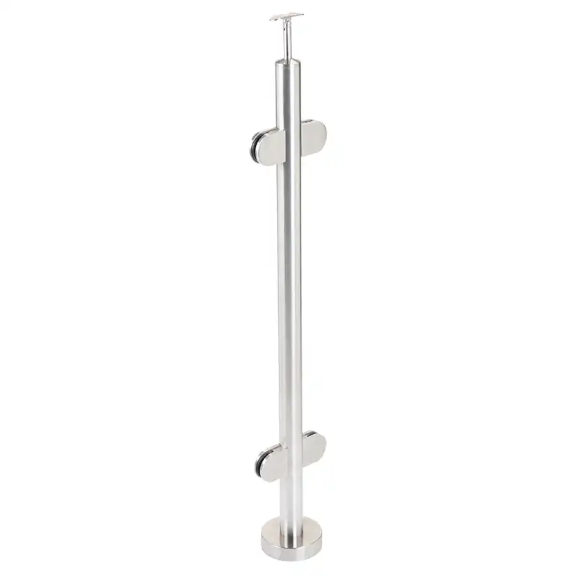 Mellanliggande Stolpe Novoroom Rostfritt Räcke 180°