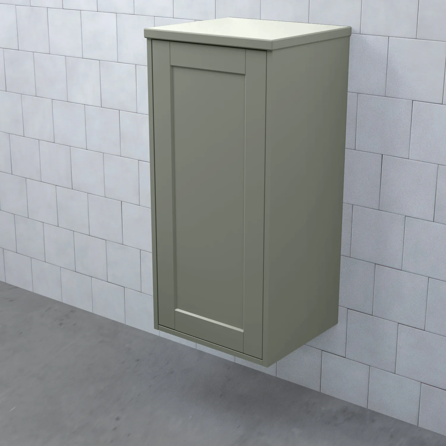 Halvhögt Skåp Björbo Badrum Mejda