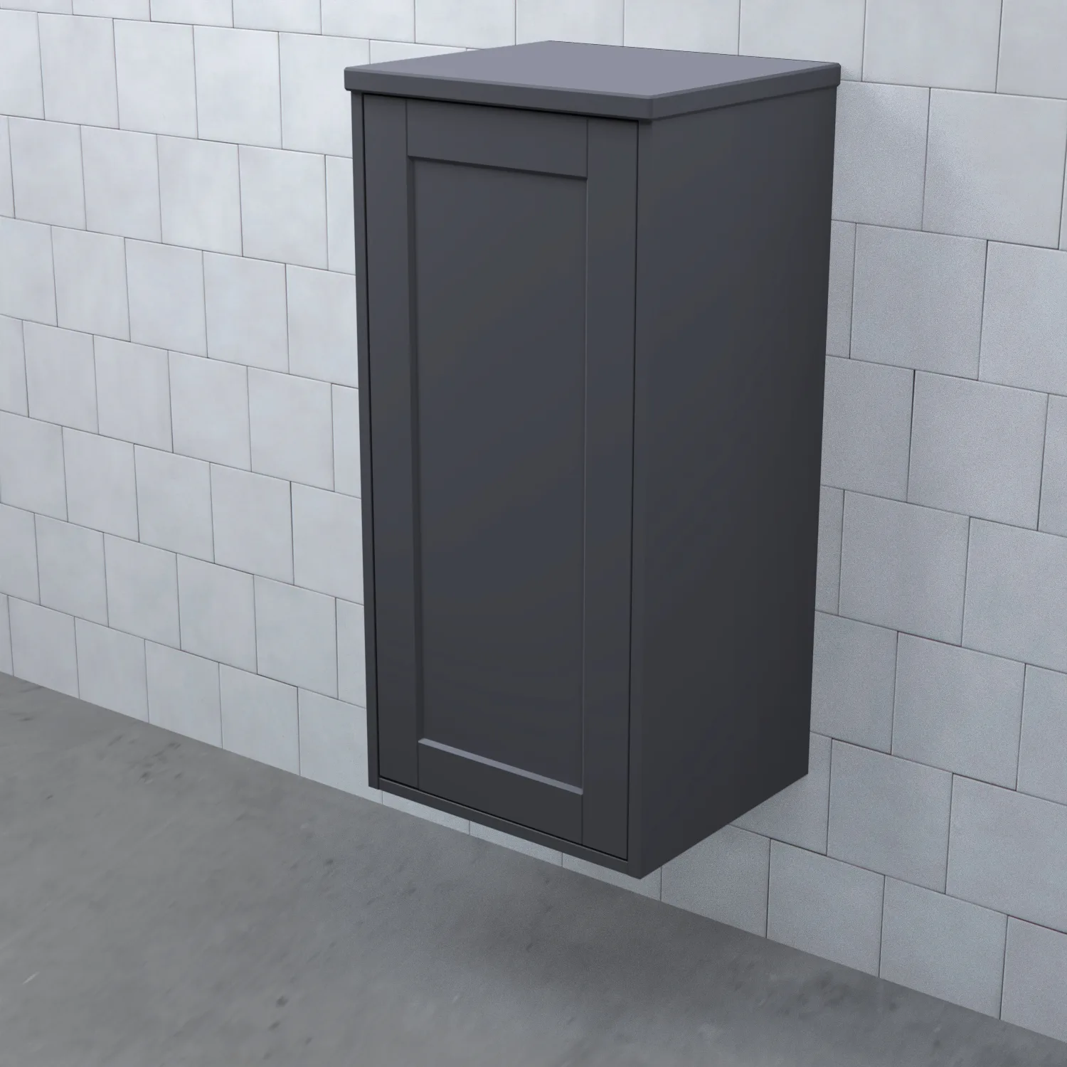 Halvhögt Skåp Björbo Badrum Mejda