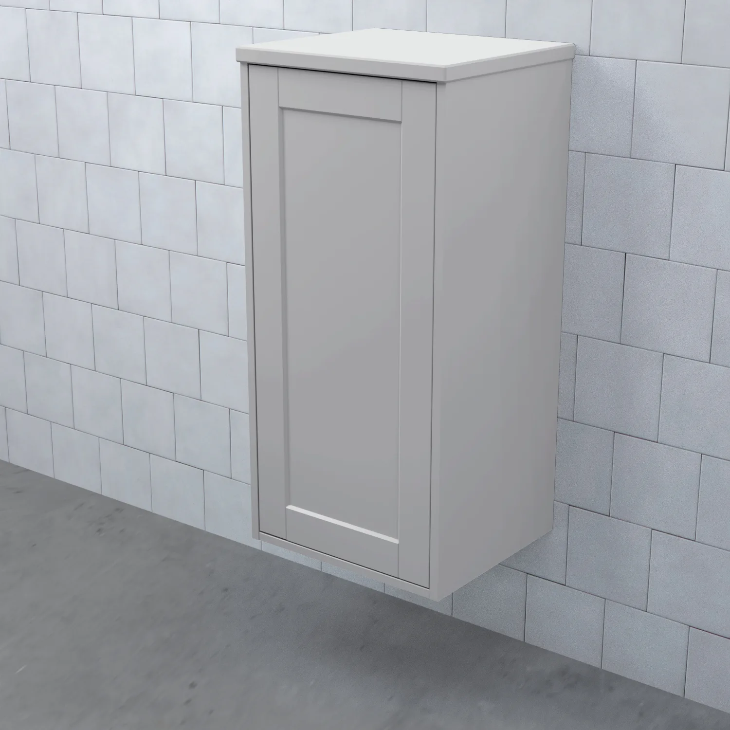 Halvhögt Skåp Björbo Badrum Mejda