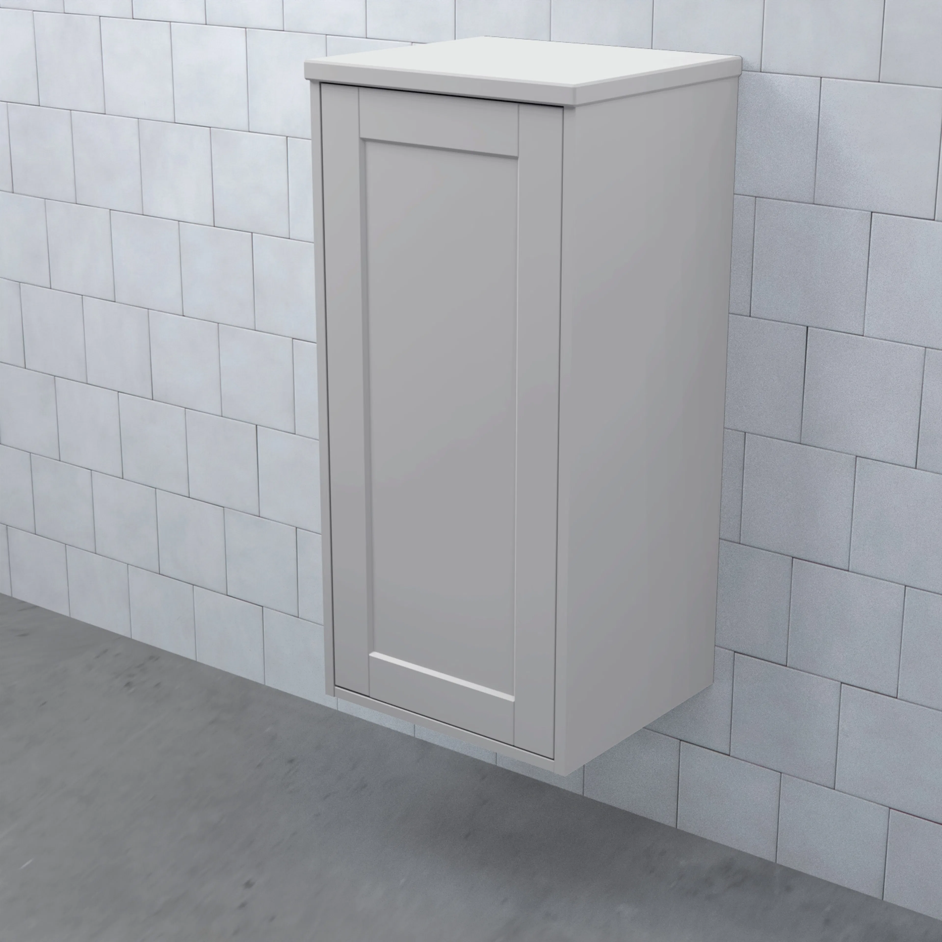 Halvhögt Skåp Björbo Badrum Mejda