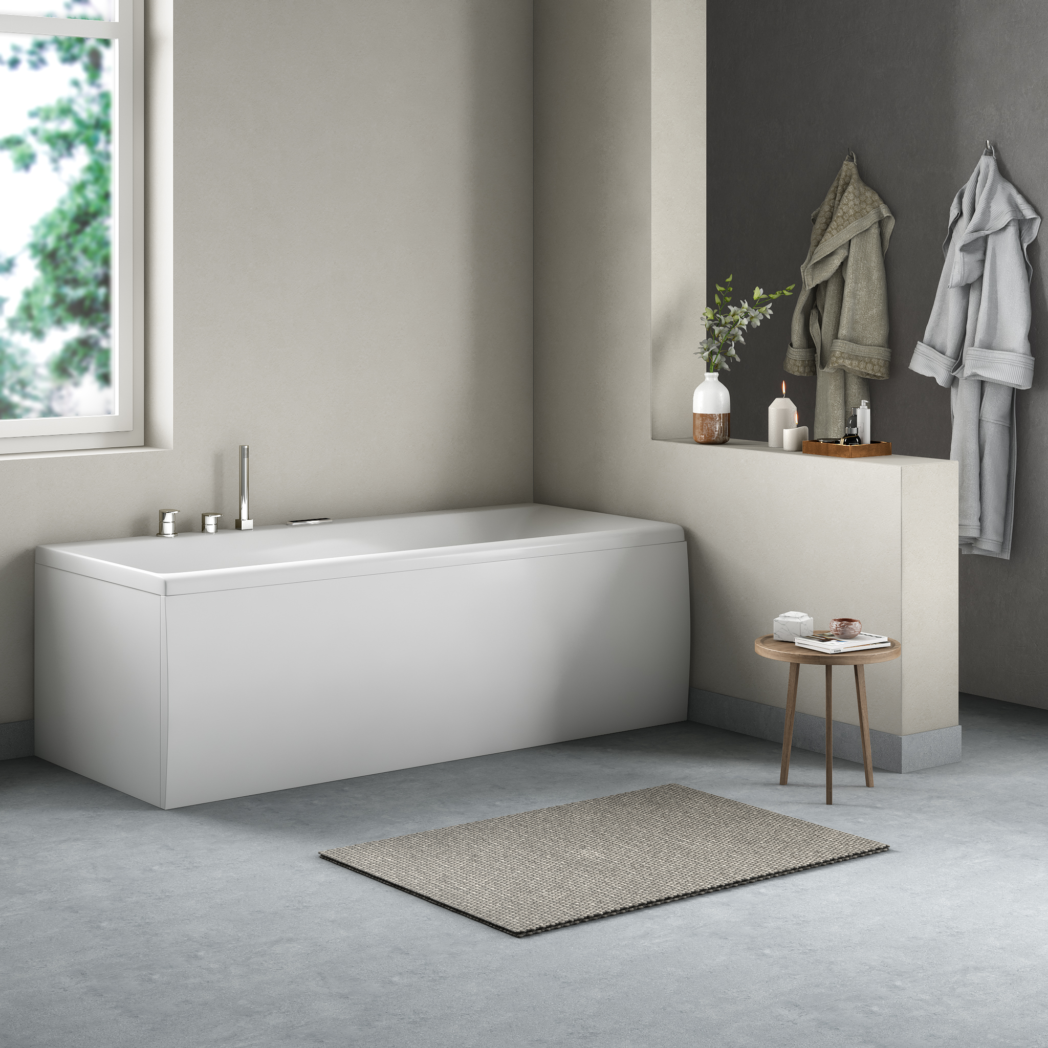 Bubbelbadkar Comfornette Miami