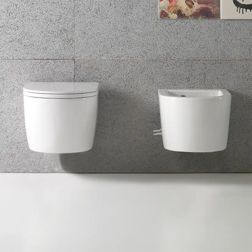 Vägghängd Toalettstol Globo Forty3 6-FOS06