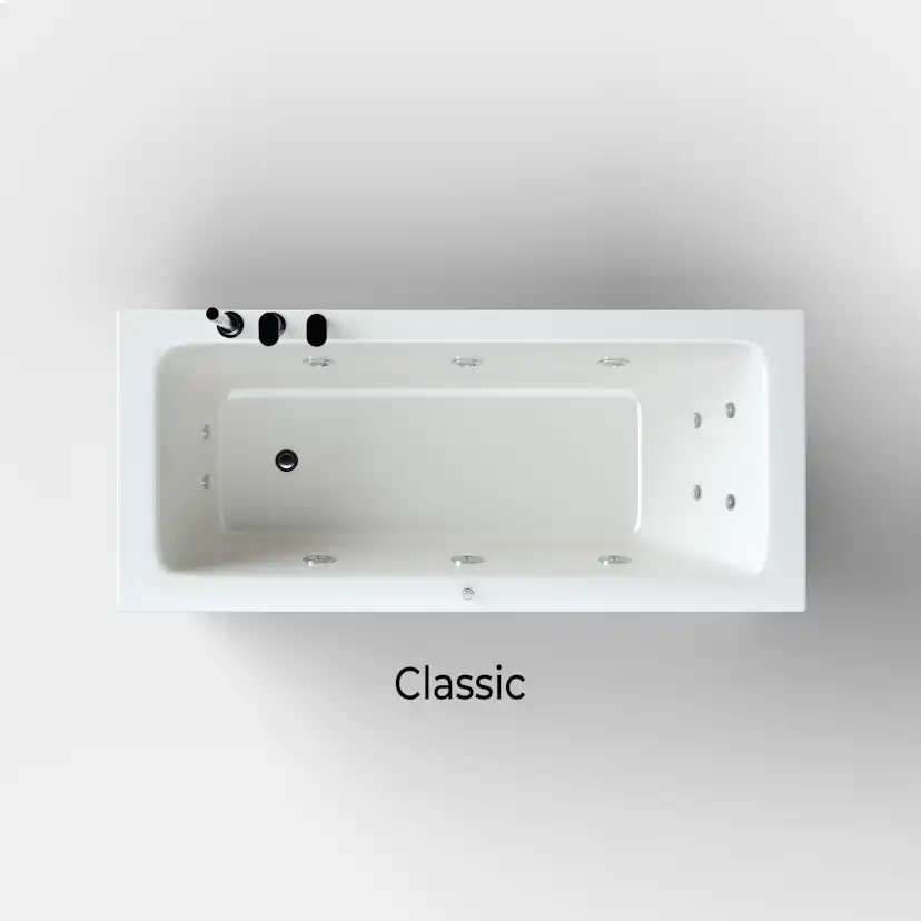 Bubbelbadkar Comfornette Milano