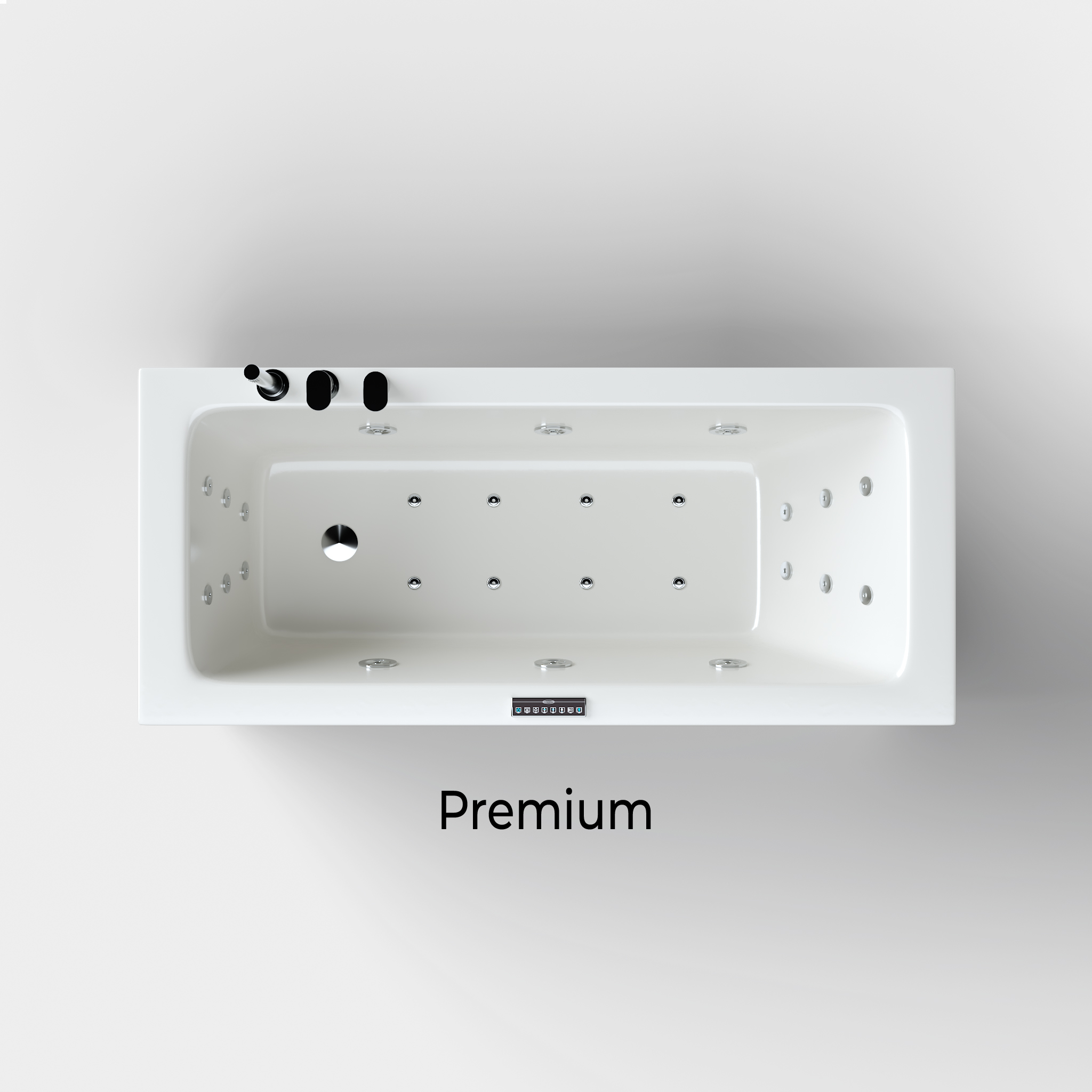 Bubbelbadkar Comfornette Milano