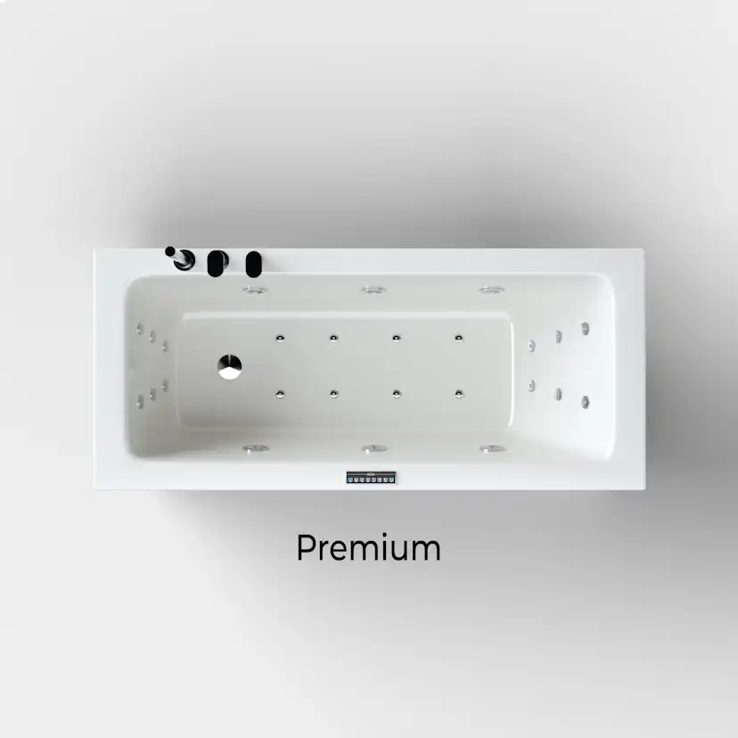 Bubbelbadkar Comfornette Milano