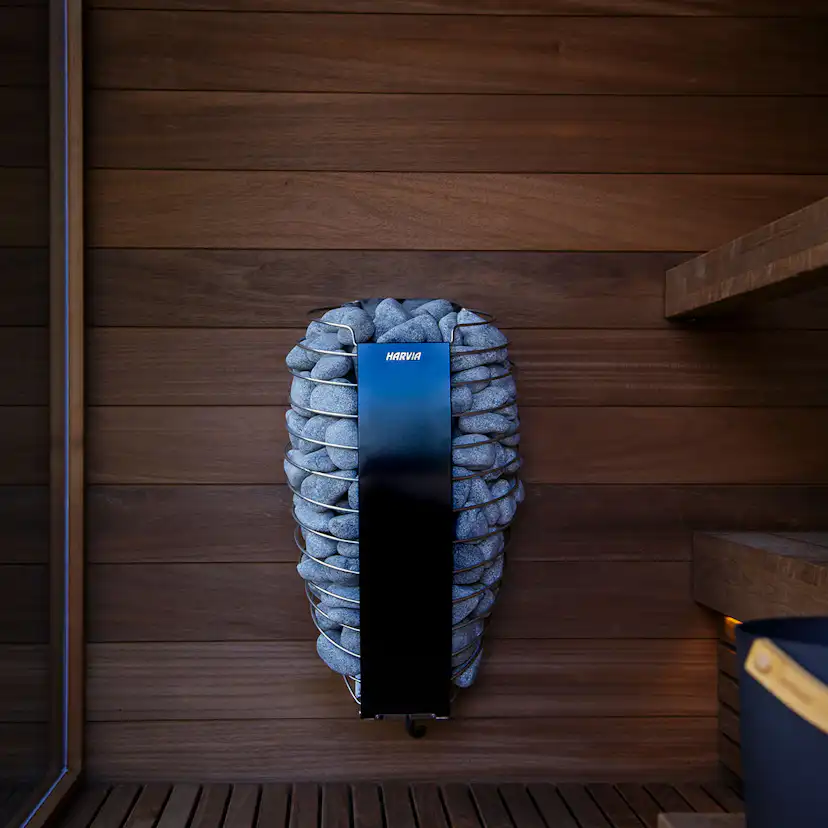 Bastuaggregat Harvia Spirit SP60XW 6,0 kW WiFi svart