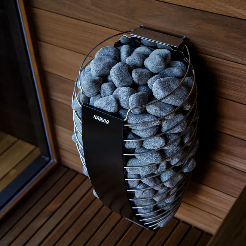 Bastuaggregat Harvia Spirit SP60XW 6,0 kW WiFi svart