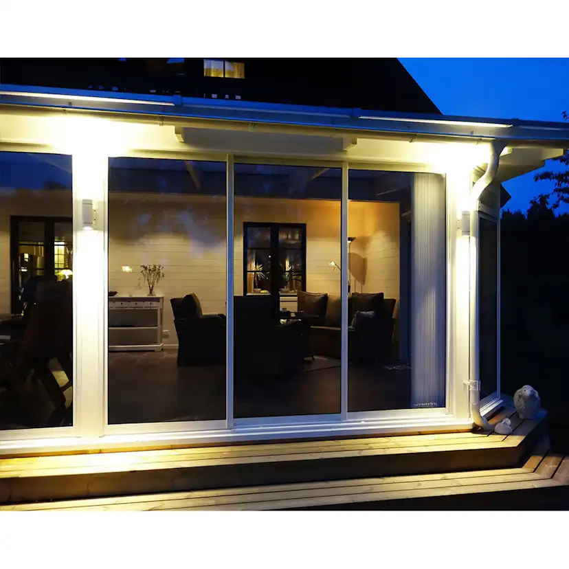 Skjutbart Fönsterparti 2-Delad Halle Primolux