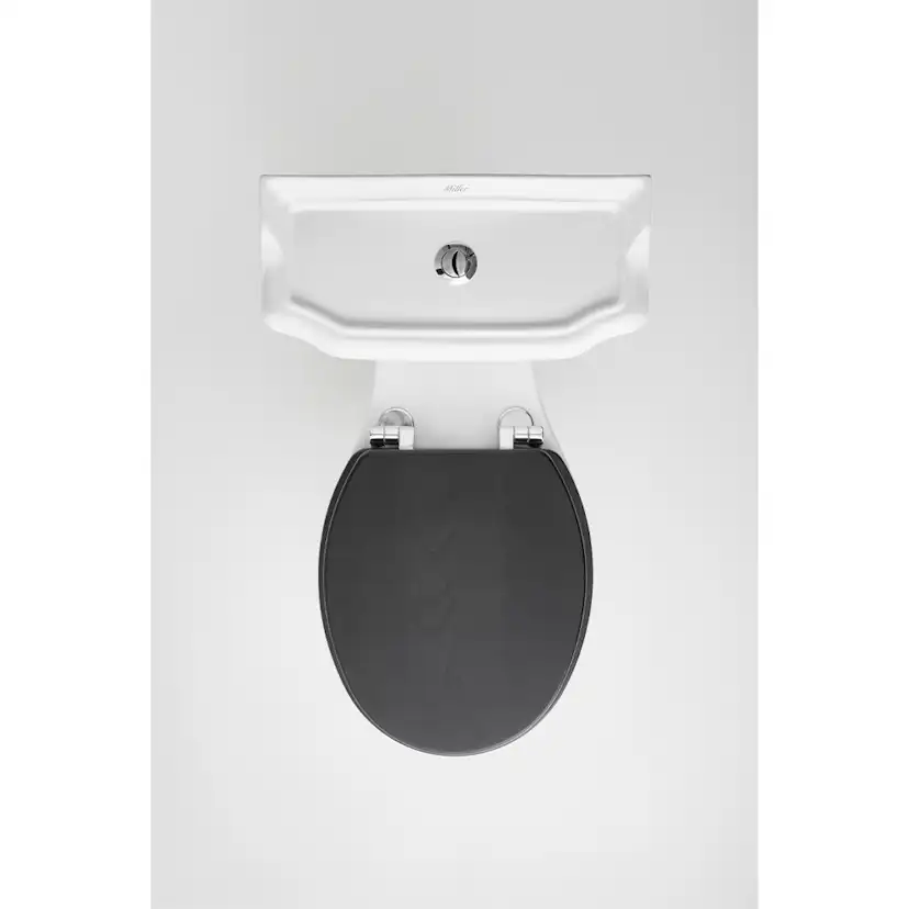 Toalettsits Miller Badrum Classic Svart