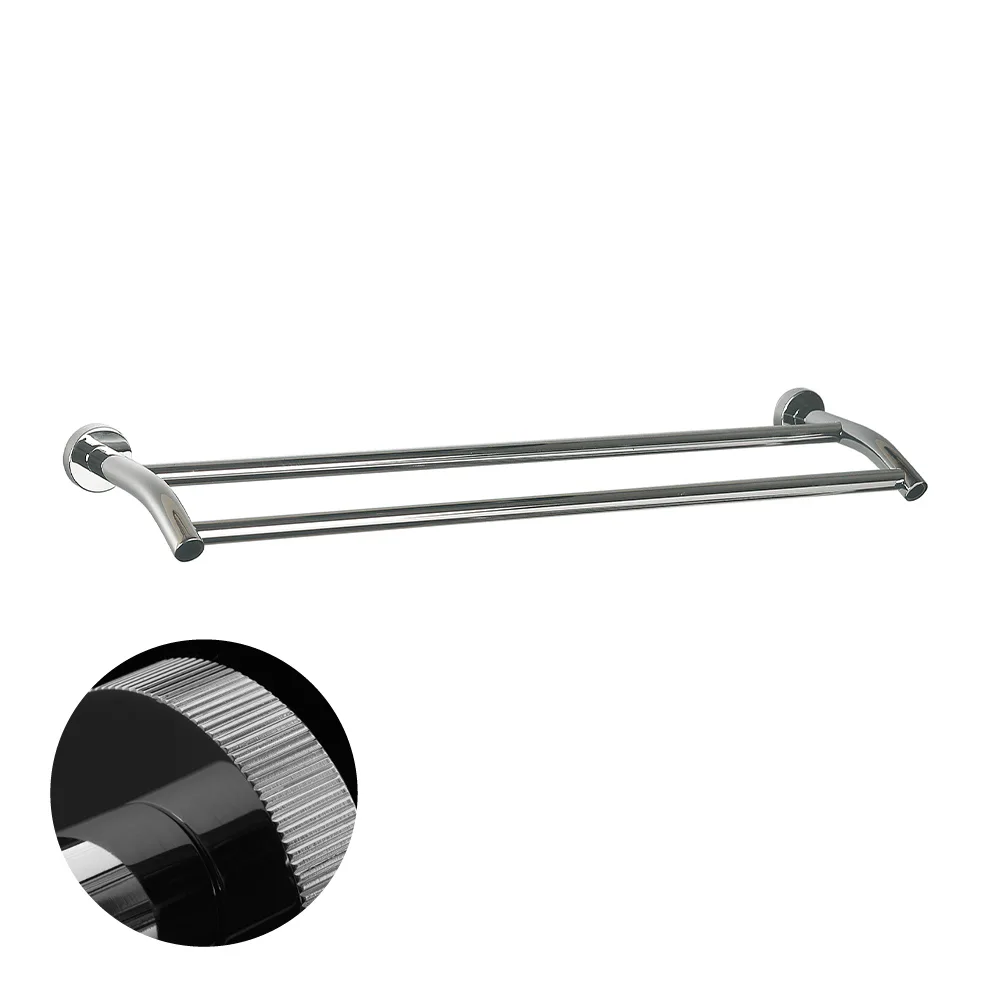 Handduksstång Miller Badrum Bond Groove Dubbel