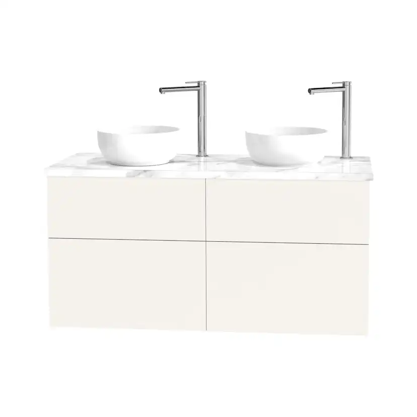 Tvättställsskåp Miller Badrum City 120 för fristående Tvättställ