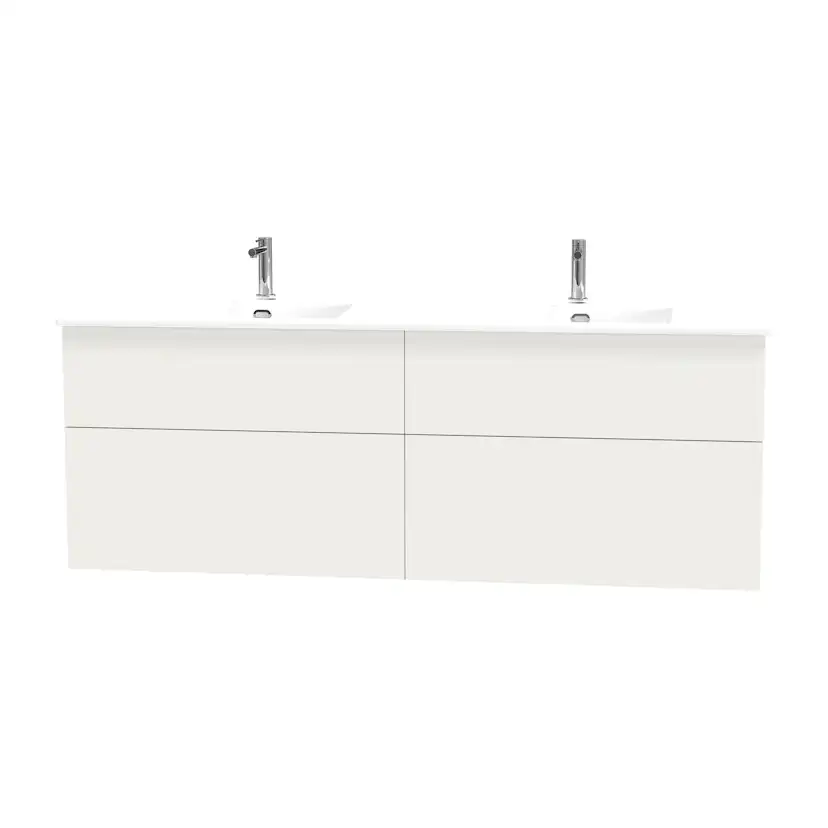 Tvättställsskåp Miller Badrum City 120 för Heltäckande Tvättställ