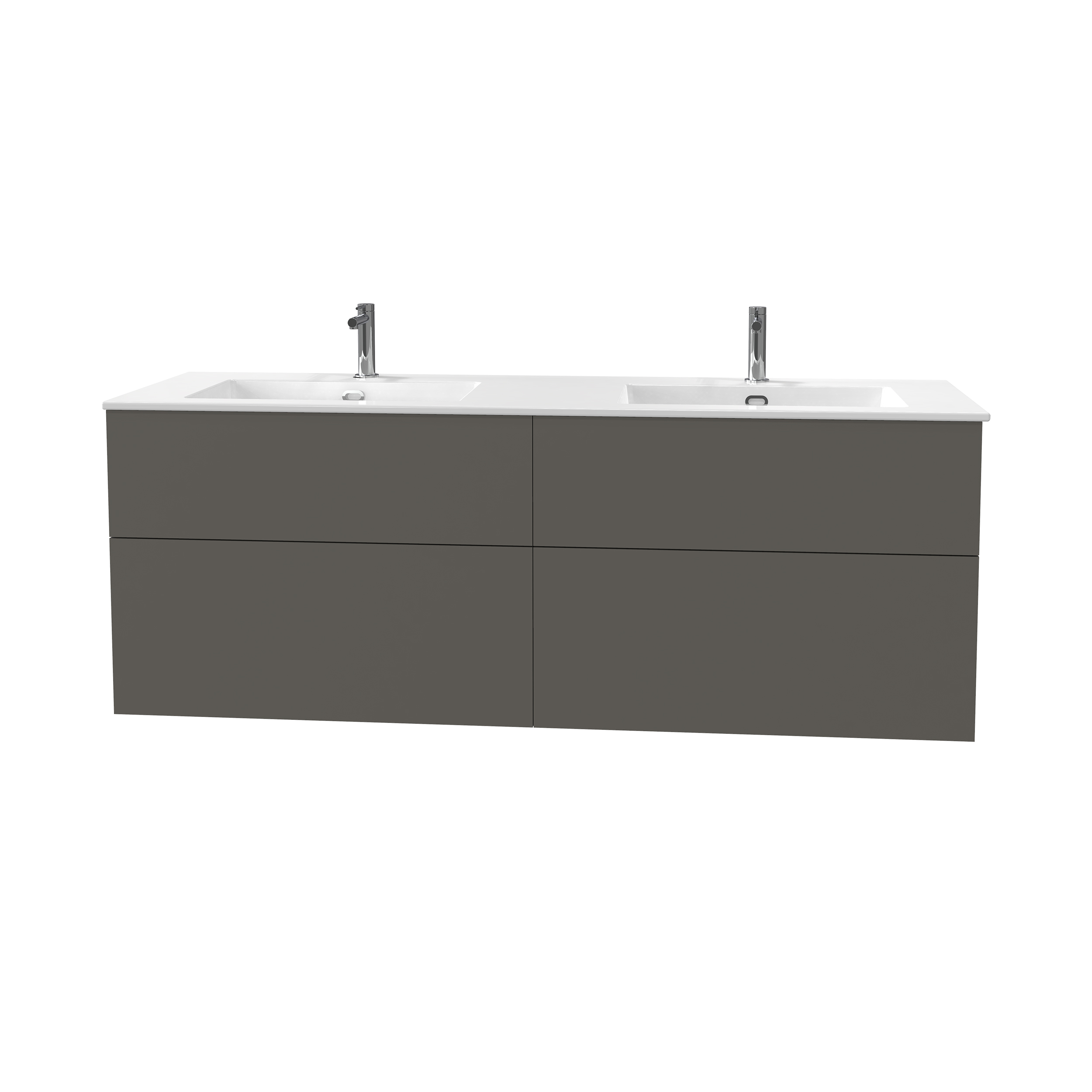 Tvättställsskåp Miller Badrum City 120 för Heltäckande Tvättställ