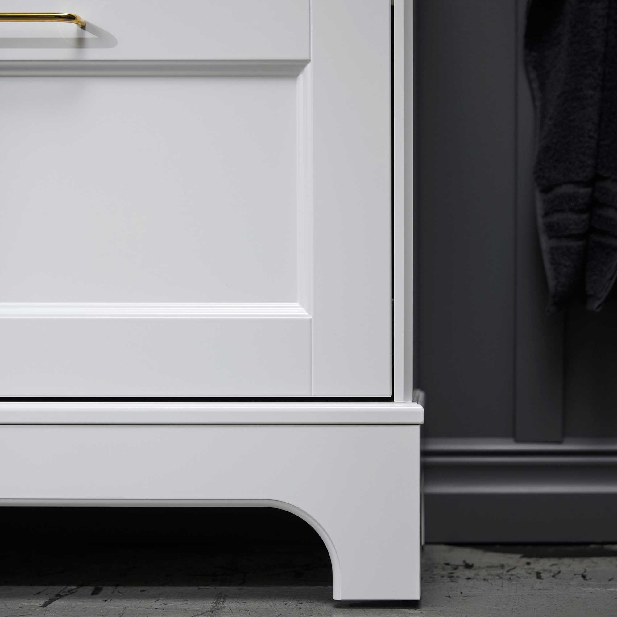 Tvättställsskåp Miller Badrum Kensington 60 med Lådor med Sockel för Bänkskiva