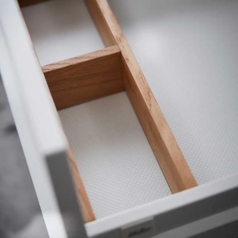 Tvättställsskåp Miller Badrum Kensington 80 med Lådor Vägghängd för Bänkskiva