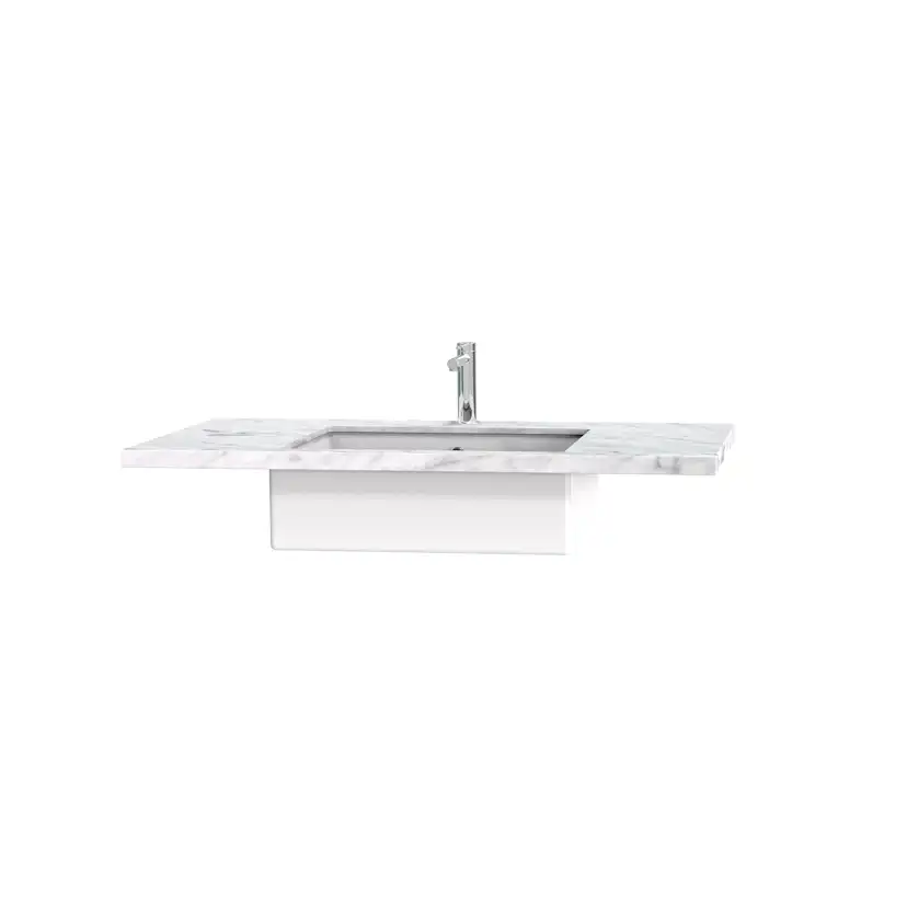 Bänkskiva Miller Badrum Sten 100 Inkl Underlimmat Porslinstvättfat