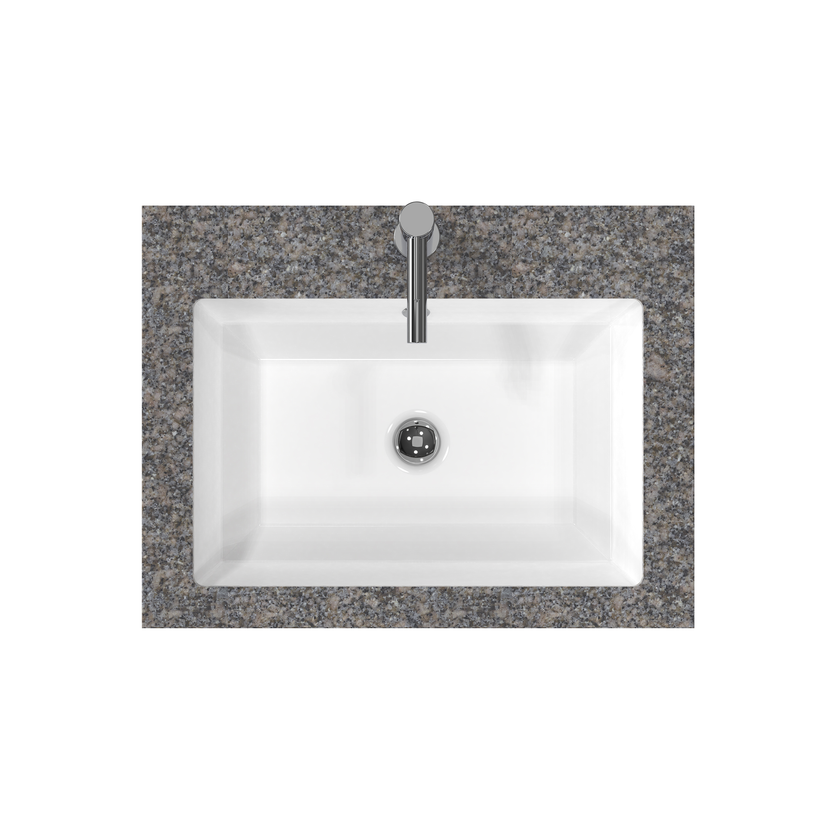 Bänkskiva Miller Badrum Sten 60 Inkl Underlimmat Porslinstvättfat