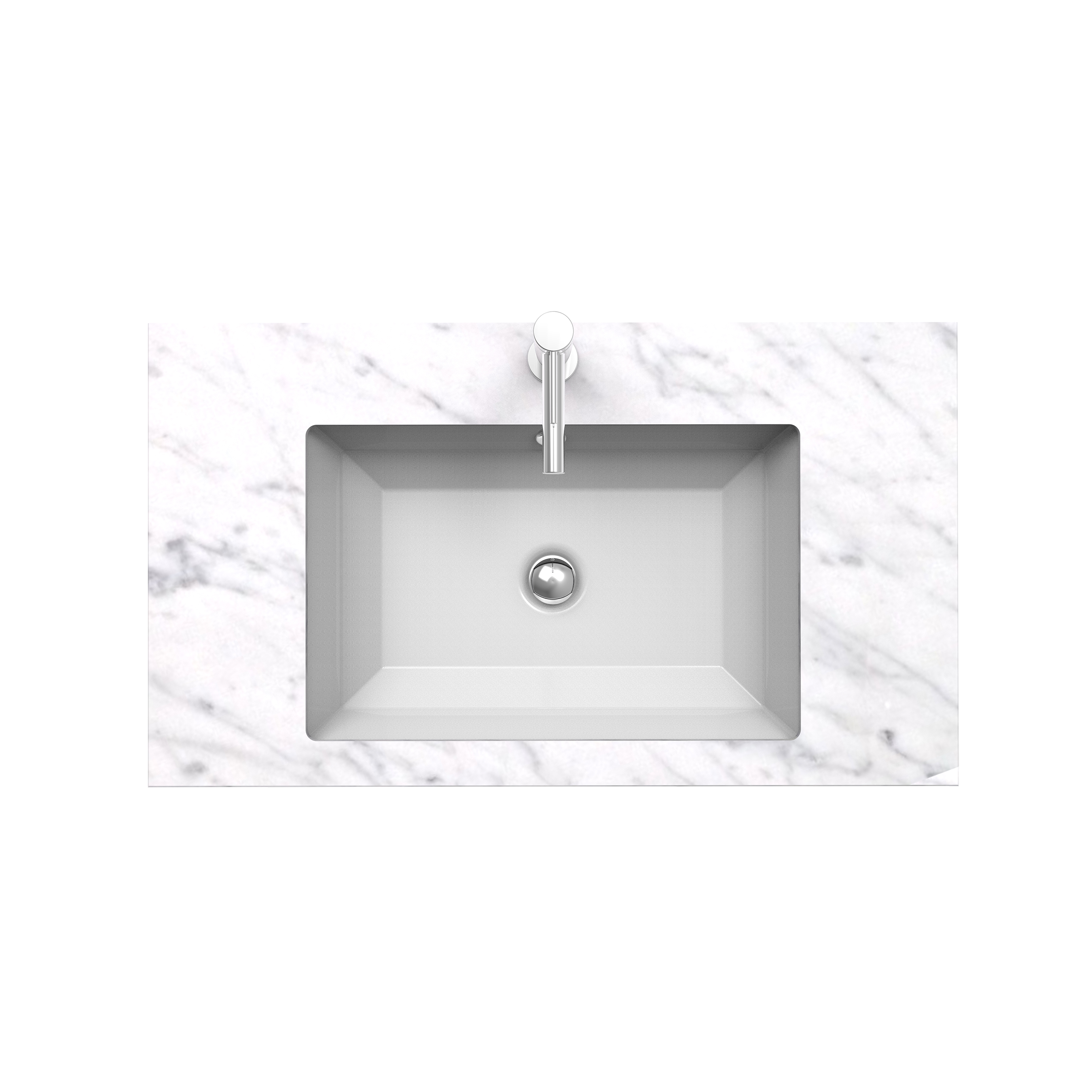 Bänkskiva Miller Badrum Sten 80 Inkl Underlimmat Porslinstvättfat