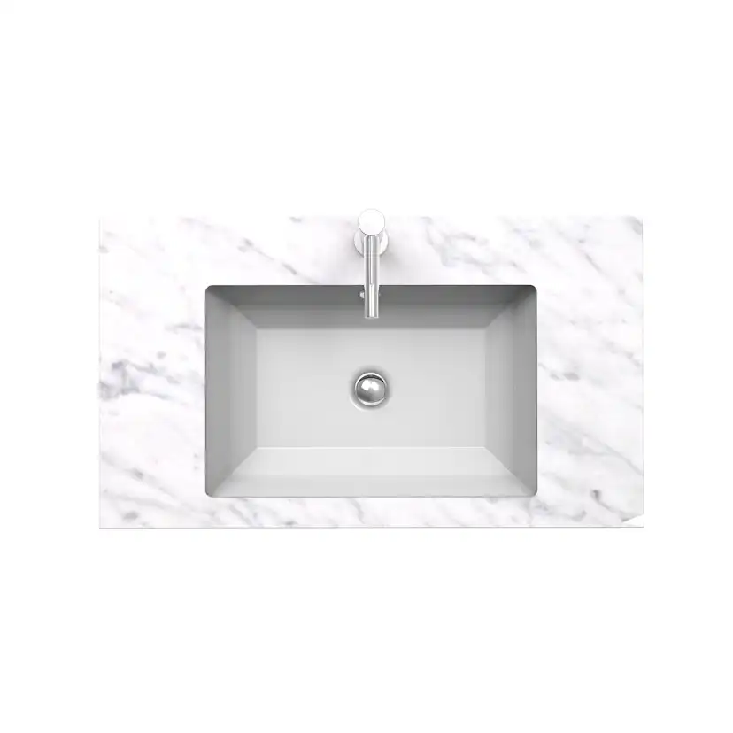 Bänkskiva Miller Badrum Sten 80 Inkl Underlimmat Porslinstvättfat