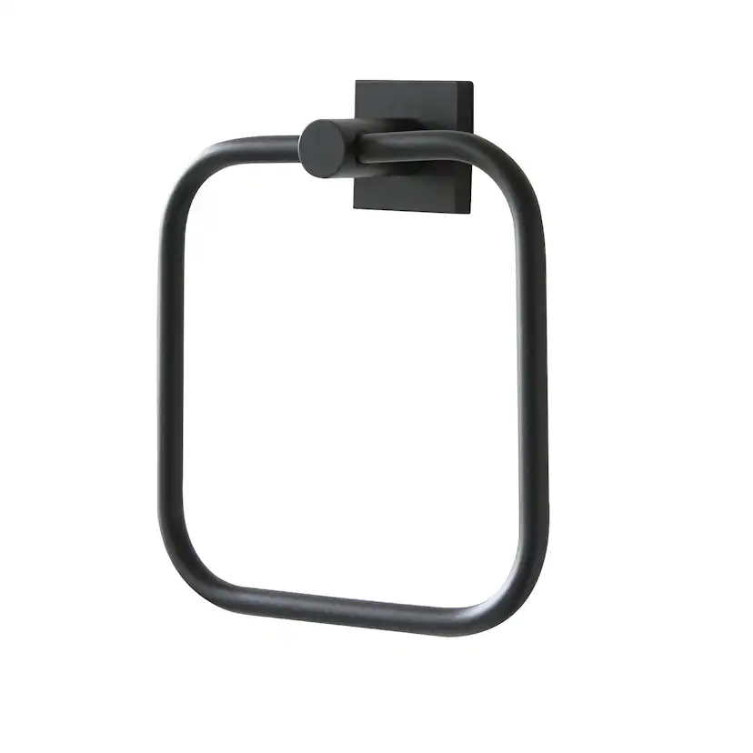 Handduksring Miller Badrum Atlanta Mattsvart