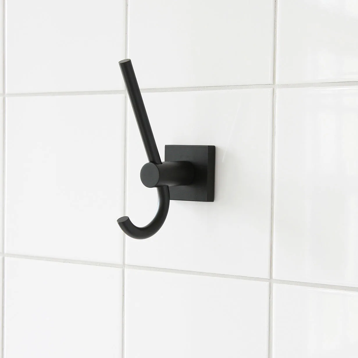 Handdukskrok Miller Badrum Atlanta Mattsvart