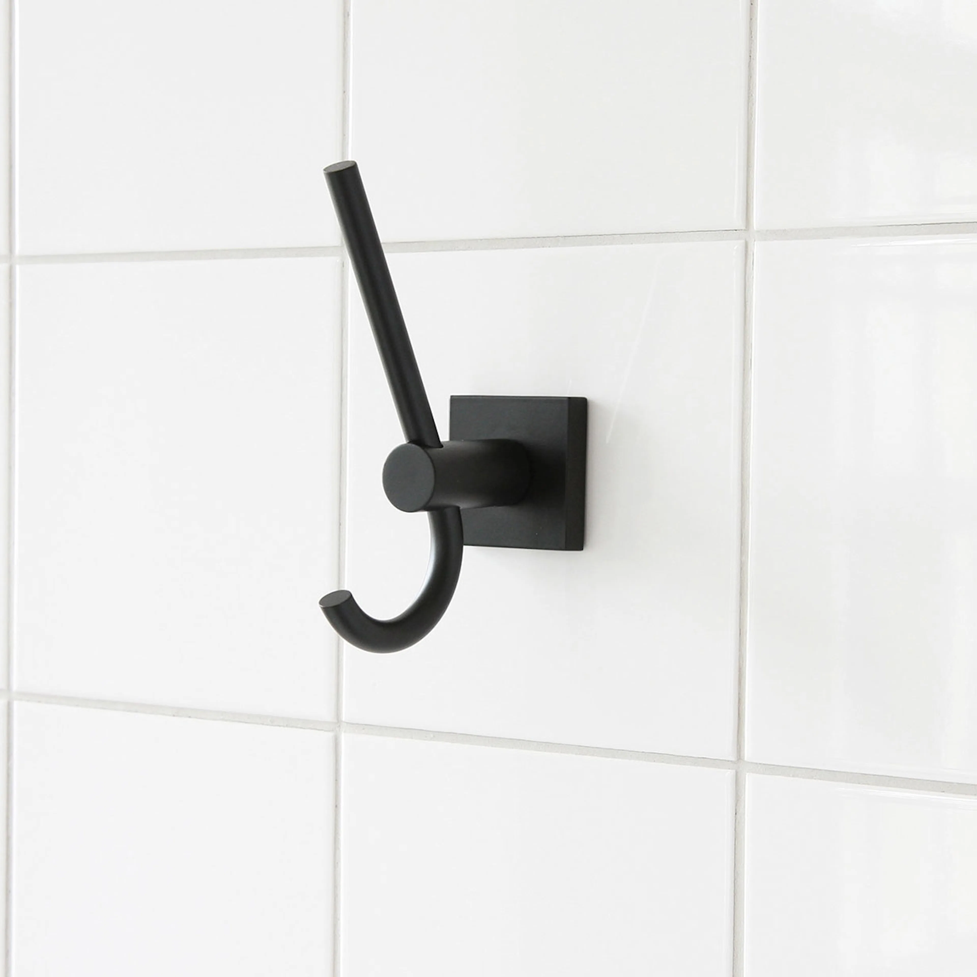 Handdukskrok Miller Badrum Atlanta Mattsvart