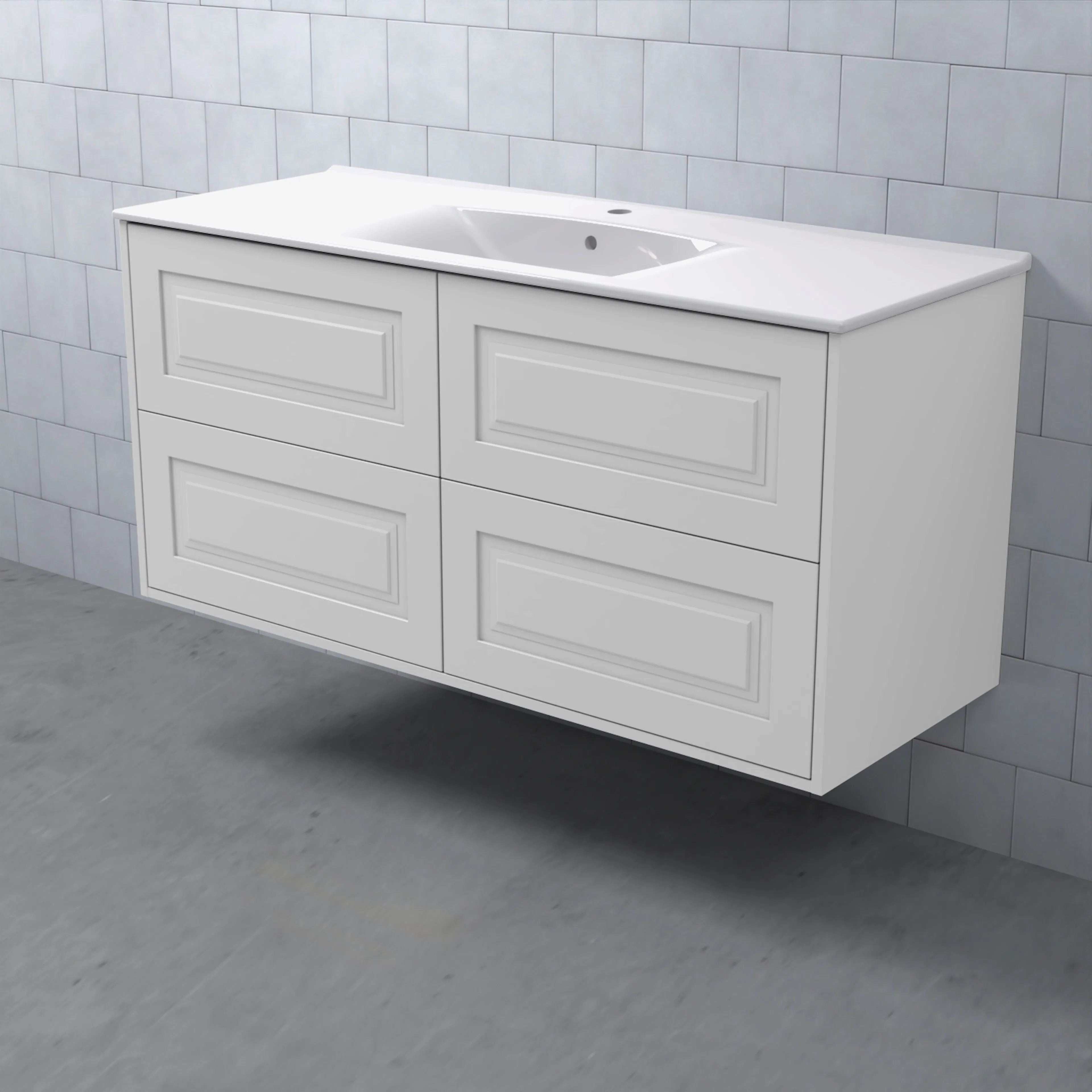 Tvättställsskåp Björbo Badrum Mejda Hög 120