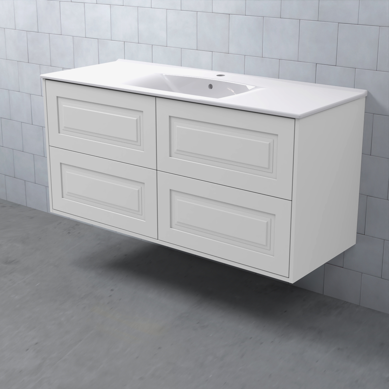 Tvättställsskåp Björbo Badrum Mejda Hög 120