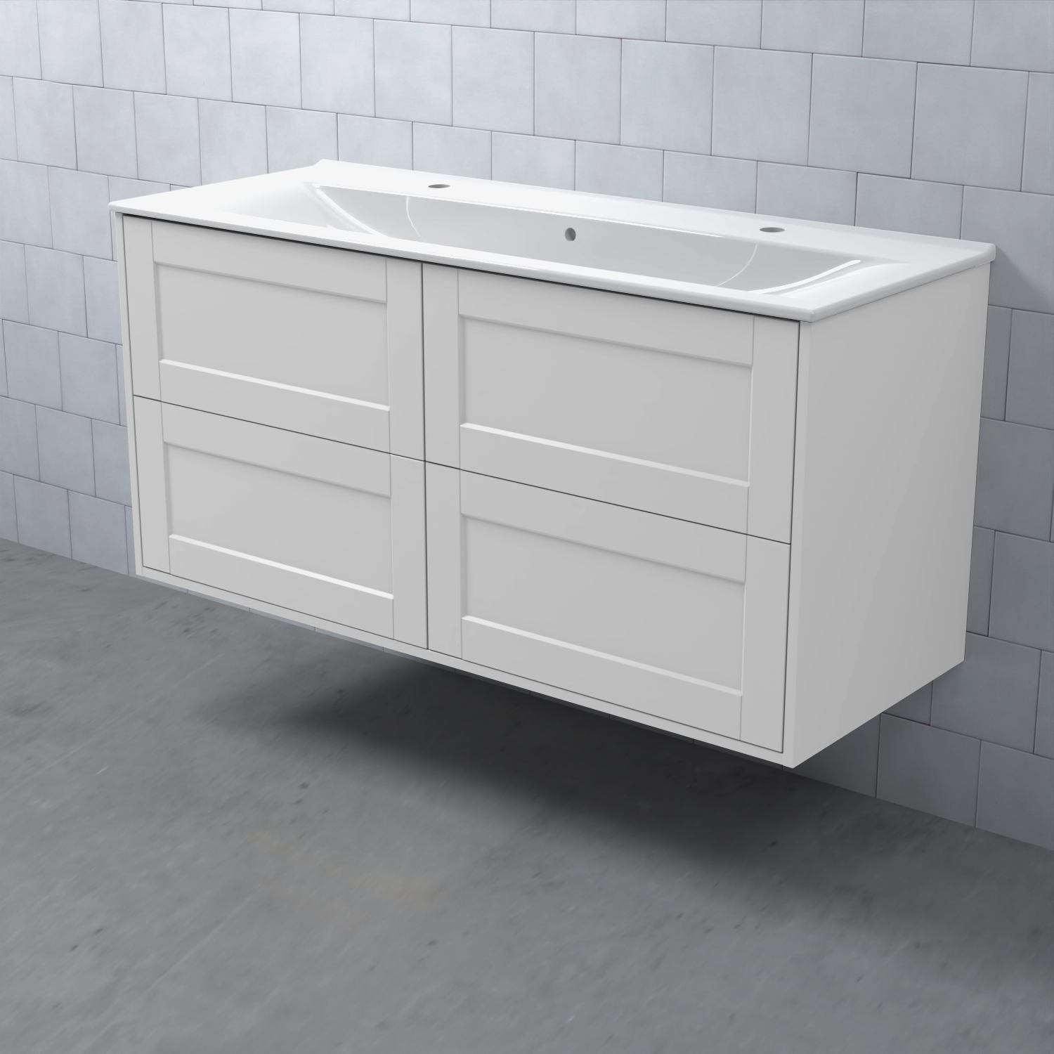 Tvättställsskåp Björbo Badrum Mejda Hög 120