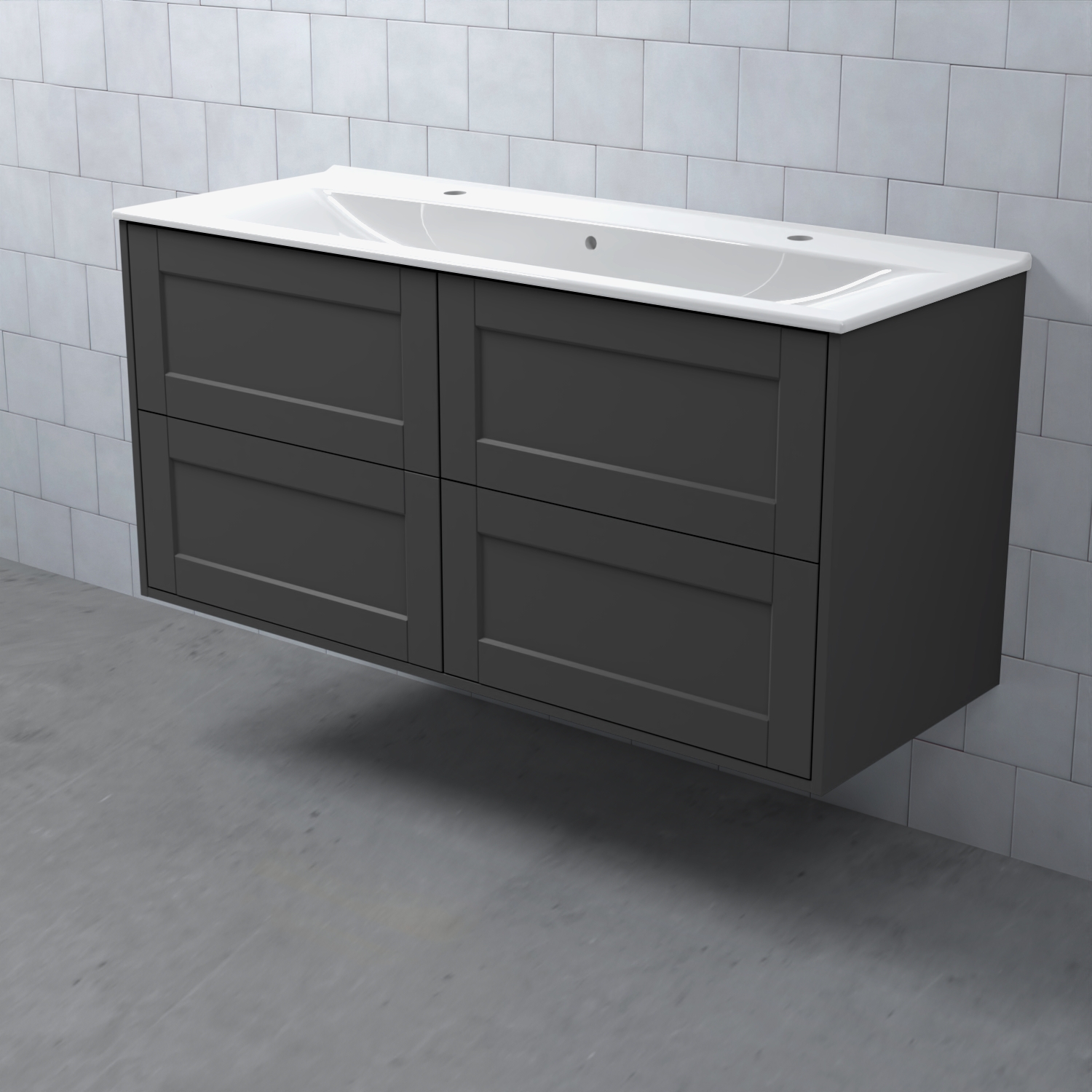 Tvättställsskåp Björbo Badrum Mejda Hög 120