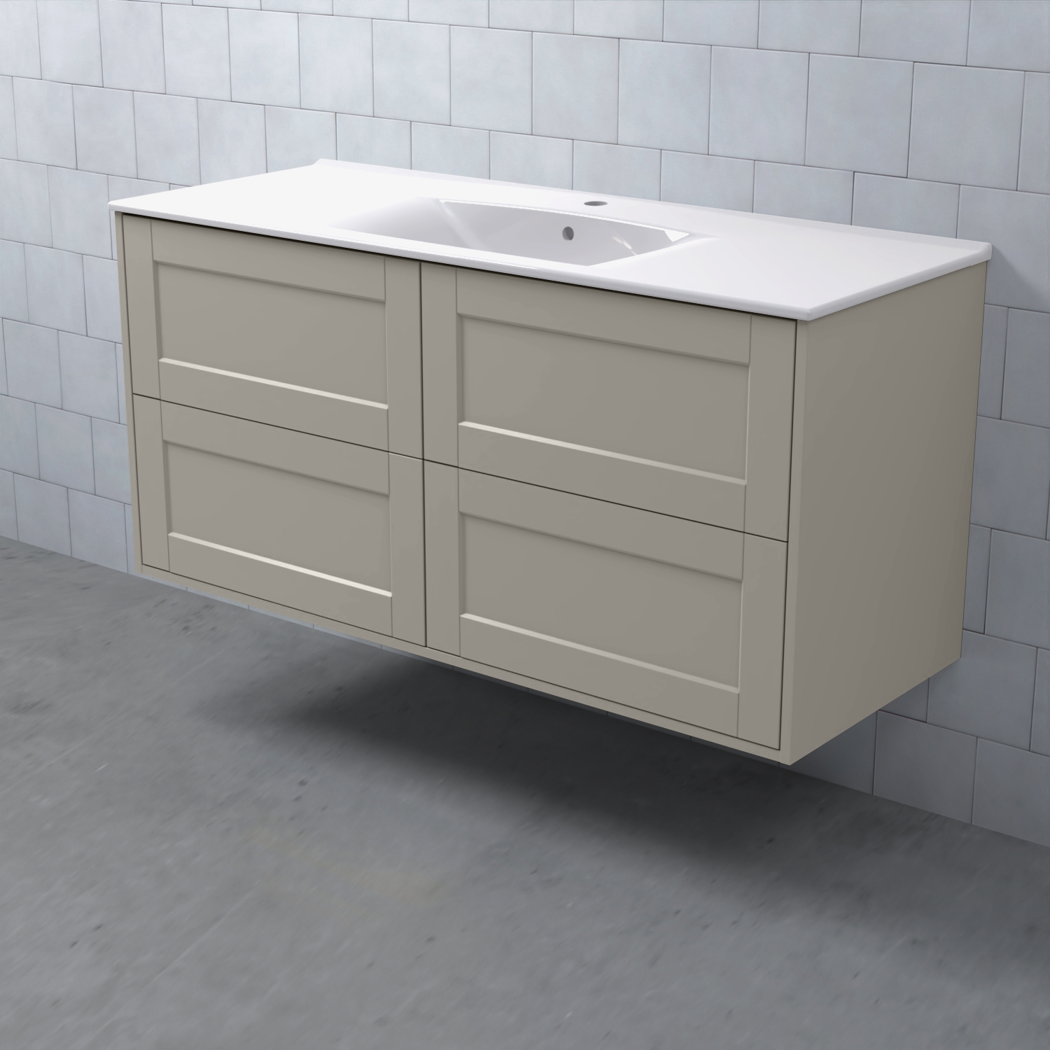 Tvättställsskåp Björbo Badrum Mejda Hög 120