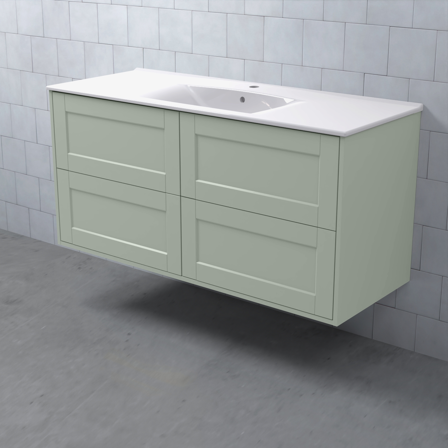 Tvättställsskåp Björbo Badrum Mejda Hög 120