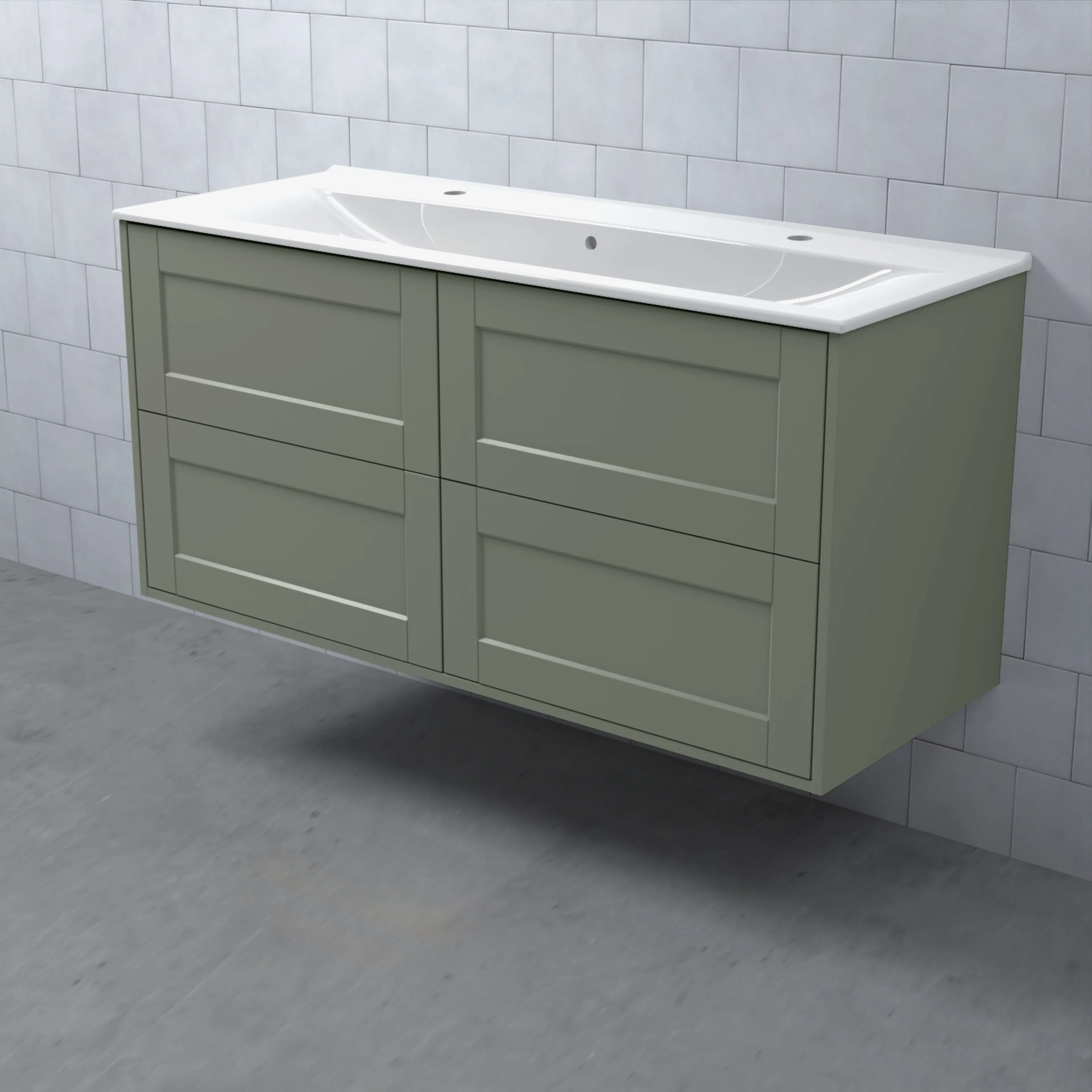 Tvättställsskåp Björbo Badrum Mejda Hög 120