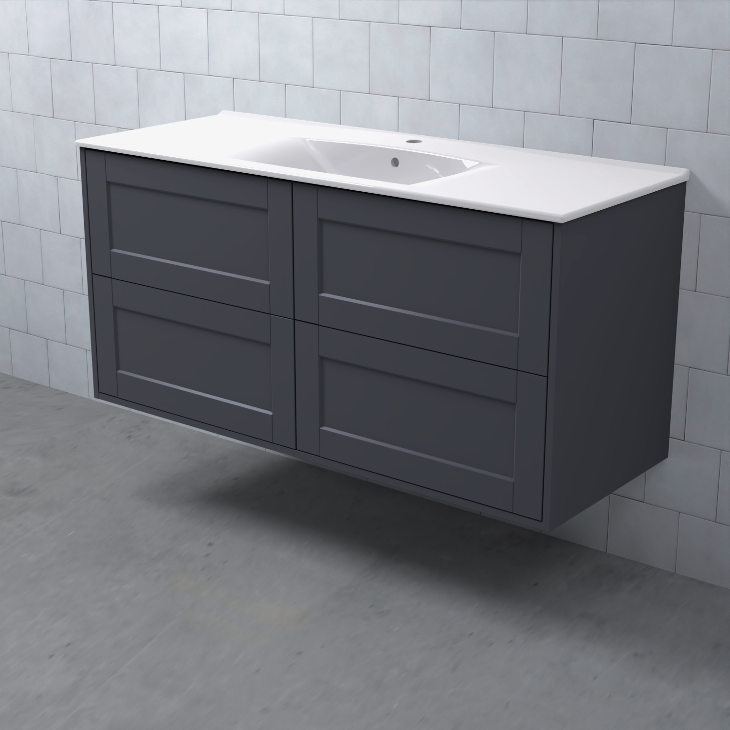 Tvättställsskåp Björbo Badrum Mejda Hög 120