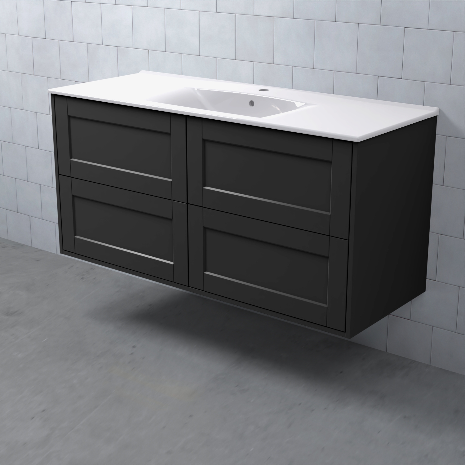 Tvättställsskåp Björbo Badrum Mejda Hög 120