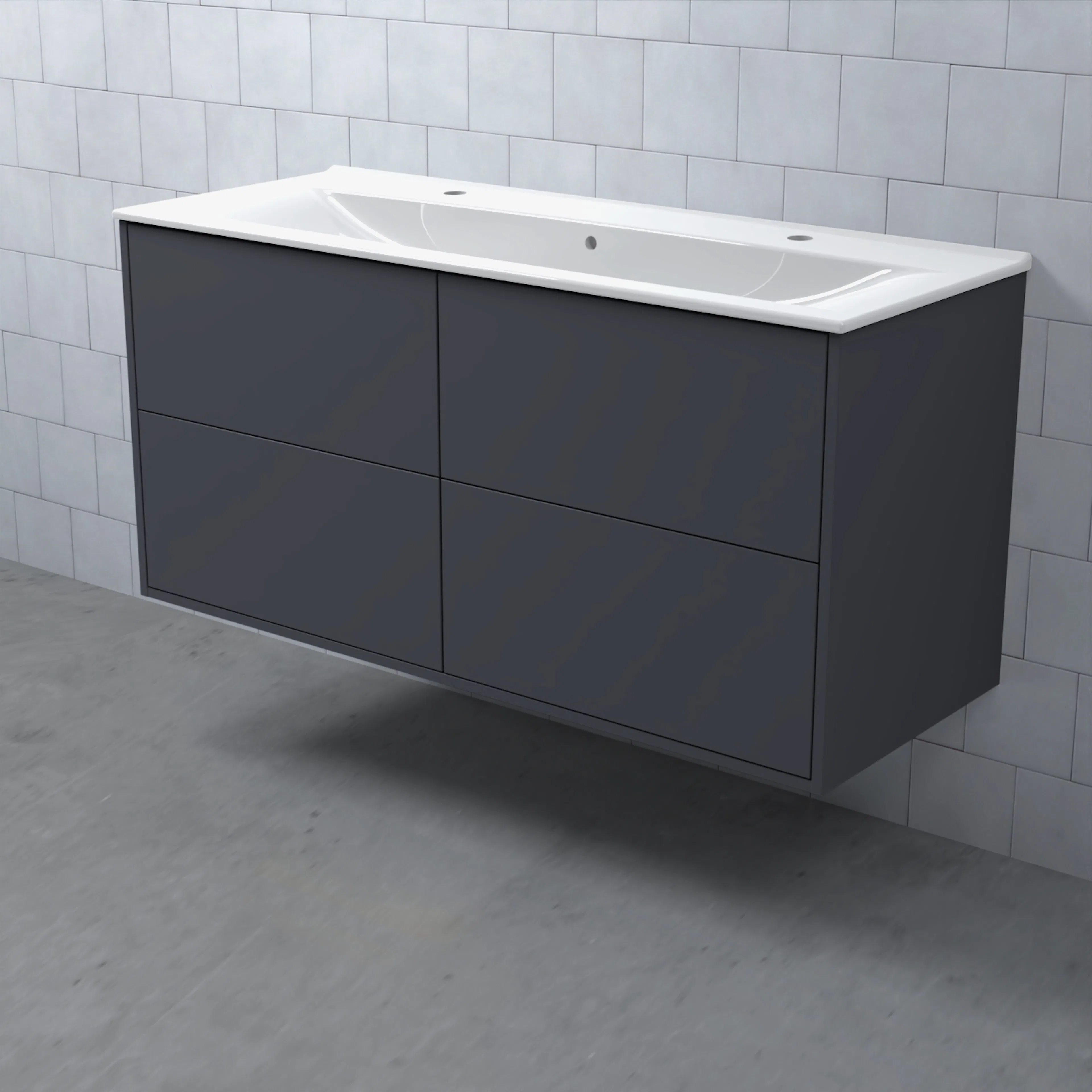 Tvättställsskåp Björbo Badrum Mejda Hög 120