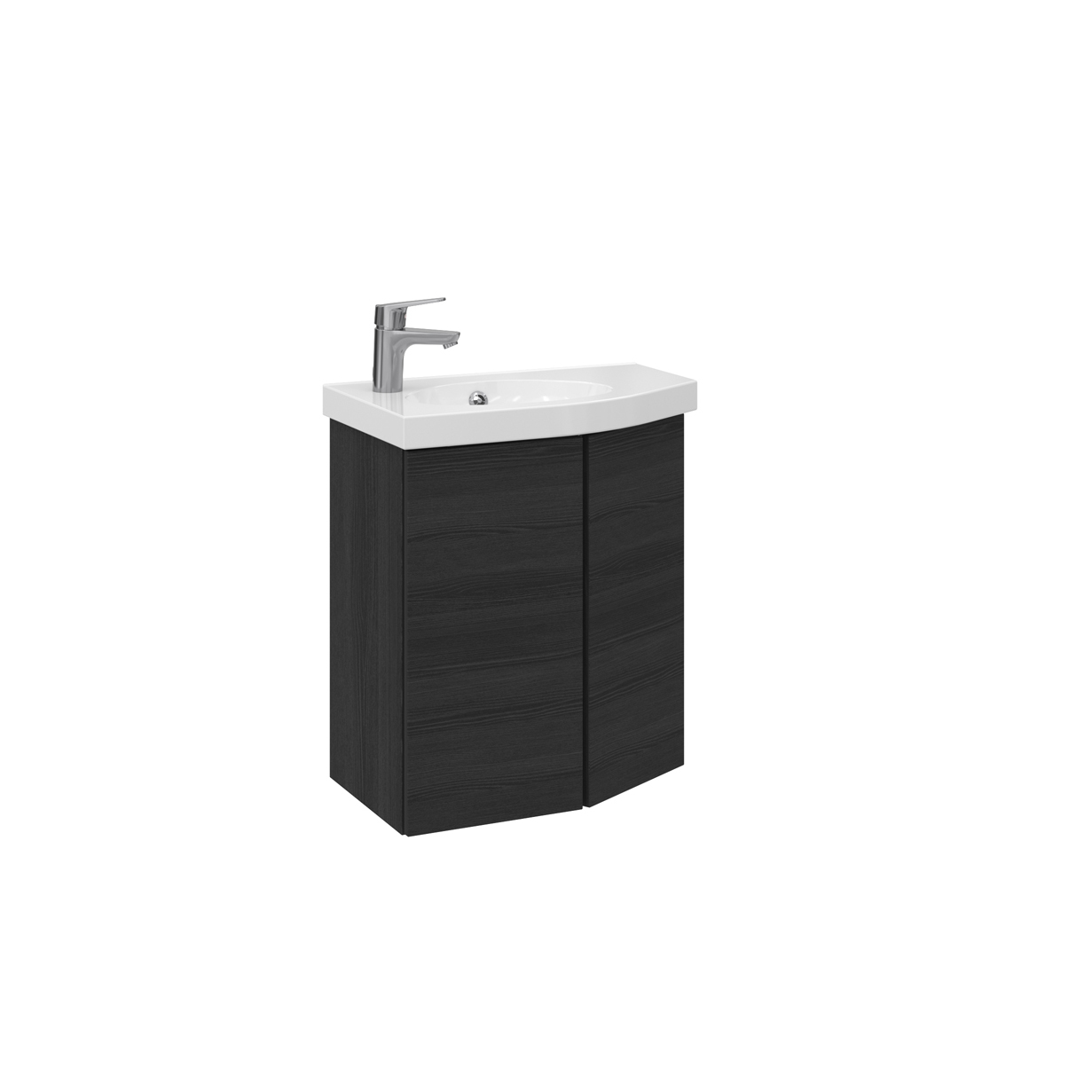 Tvättställsskåp Temal Mondo med Tvättställ och 2 Luckor