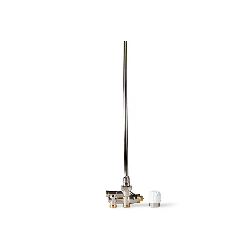 Etthålsventil Watt Heating Design Vinkel 60cc med Handratt