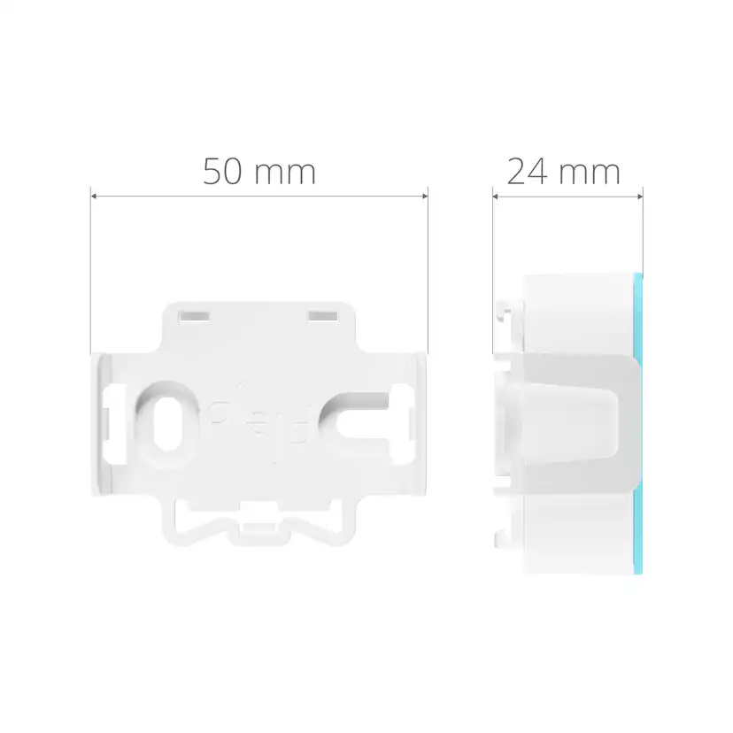 Monteringsclips Plejd DIN-skena/vägg MNT-01