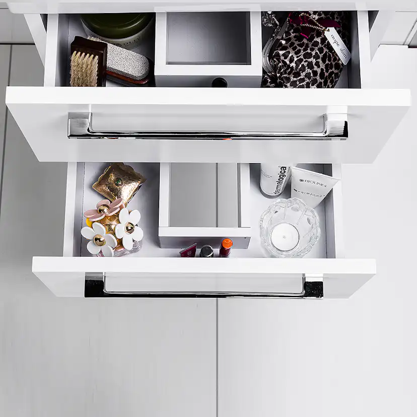 Möbelpaket Noro Day med Deco Spegel Matt Vit