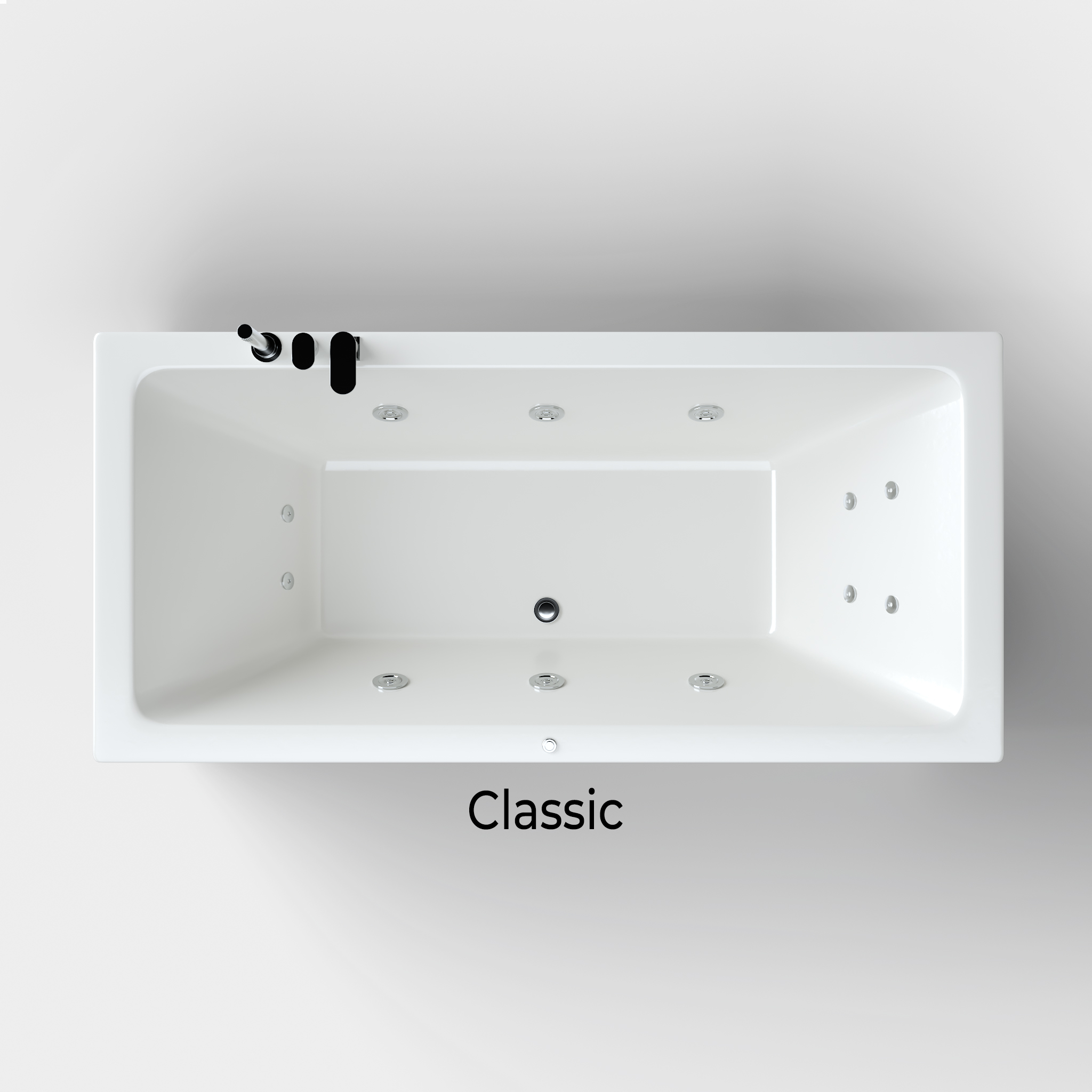 Bubbelbadkar Comfornette Monaco