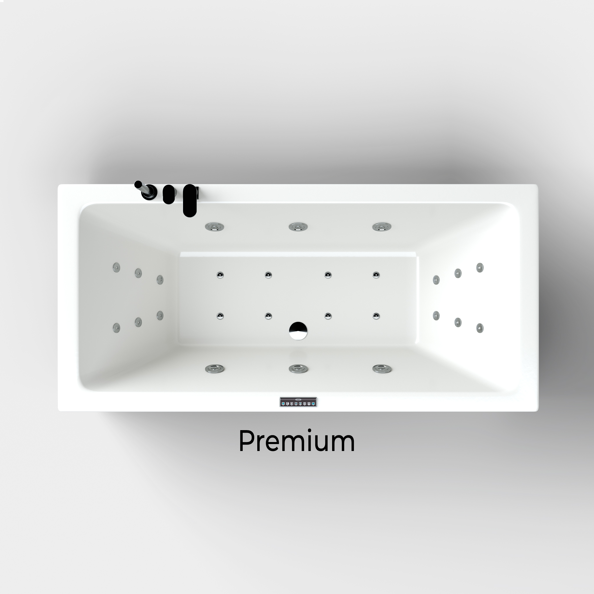 Bubbelbadkar Comfornette Monaco