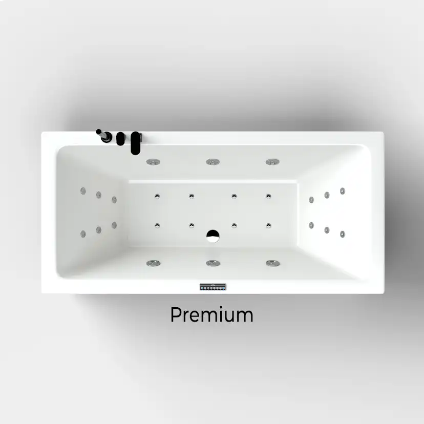 Bubbelbadkar Comfornette Monaco